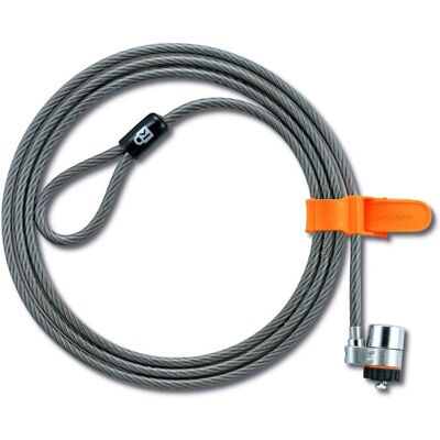Cadenas de câble Kensington MicroSaver Chrome 1.8 m - Cadenas de câble Cadenas de câble Kensington MicroSaver Chrome 1.8 m - Cadenas de câble