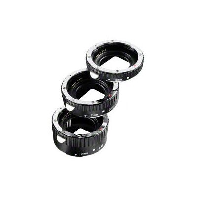 Kit de cámara Walimex 17912 - Anillos espaciadores macro - Negro Kit de cámara Walimex 17912 - Anillos espaciadores macro - Negro