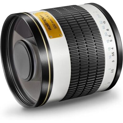 Walimex 500/6,3 DSLR Spiegel Fuji X - Schwarz/Weiß Walimex 500/6,3 DSLR Spiegel Fuji X - Schwarz/Weiß