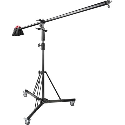 Walimex Stativ & Boom - Verstellbar 140-450cm - 10kg Walimex Stativ & Boom - Verstellbar 140-450cm - 10kg