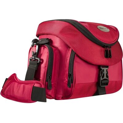 mantona Premium Fototasche - Rot/Schwarz mantona Premium Fototasche - Rot/Schwarz