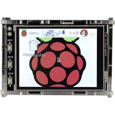 Joy-it Caja para Raspberry Pi 3,2 pulgadas pantalla - Caja Joy-it Caja para Raspberry Pi 3,2 pulgadas pantalla - Caja