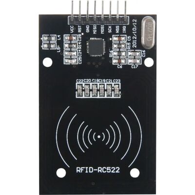 Joy-iT RFID Module NXP MFRC-522 - 13.56 MHz - SPI - Black & Blue Joy-iT RFID Module NXP MFRC-522 - 13.56 MHz - SPI - Black & Blue