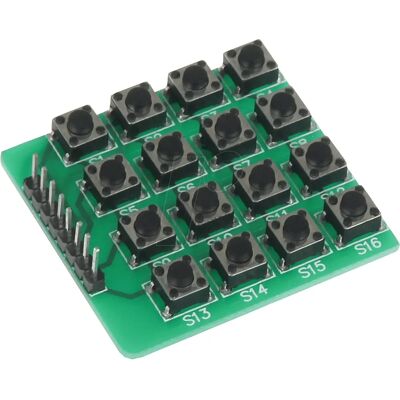 Joy-IT Raspberry Pi Expansion Board - Sbc-Buttonmatrix - Green Joy-IT Raspberry Pi Expansion Board - Sbc-Buttonmatrix - Green