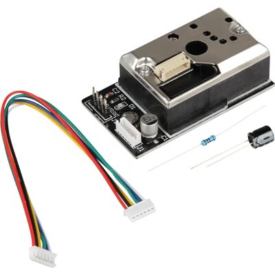 Joy-it Stofdectector SEN-GP2Y1014AU - Optisch, Infrarood, Arduino Joy-it Stofdectector SEN-GP2Y1014AU - Optisch, Infrarood, Arduino