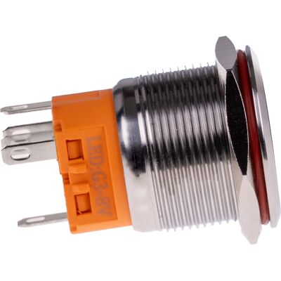 Joy-it BUTTON22A-L-RD - Interruttore a pressione - Rosso Joy-it BUTTON22A-L-RD - Interruttore a pressione - Rosso