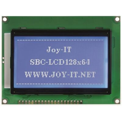 Joy-it Blue 128x64 Display - Graphical LCD for Projects Joy-it Blue 128x64 Display - Graphical LCD for Projects