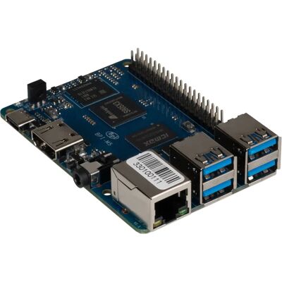 Banana Pi M5 - Quad-Core 2 GHz, 4 GB RAM, 1 Gbps Ethernet - Einplatinencomputer Banana Pi M5 - Quad-Core 2 GHz, 4 GB RAM, 1 Gbps Ethernet - Einplatinencomputer