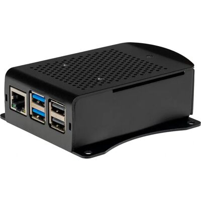 Joy-iT RB-AlucaseP5-06B - Case for Raspberry Pi 5 with Aluminum, Black Joy-iT RB-AlucaseP5-06B - Case for Raspberry Pi 5 with Aluminum, Black