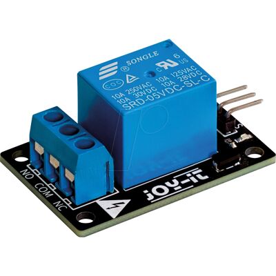 Joy-It DEBO Relé2 5V - Placas de desenvolvimento - Módulo relé, 5 V, SRD-05VDC-SL-C Joy-It DEBO Relé2 5V - Placas de desenvolvimento - Módulo relé, 5 V, SRD-05VDC-SL-C