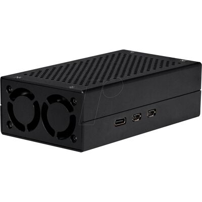Joy-it RB-AlucaseP5-M2 Aluminium Gehäuse - Raspberry Pi 5 Joy-it RB-AlucaseP5-M2 Aluminium Gehäuse - Raspberry Pi 5