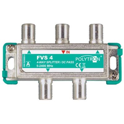 Polytron FVS 4 Diviseur de câbles - Diviseur de câbles - Publicité Polytron FVS 4 Diviseur de câbles - Diviseur de câbles - Publicité