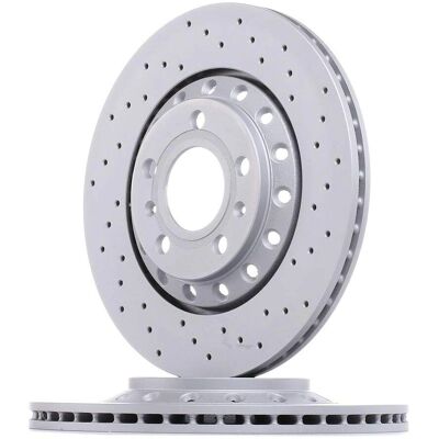 ZIMMERMANN Disco freno - Ventilato, Perforato, 310mm, 22mm, A8, Phaeton ZIMMERMANN Disco freno - Ventilato, Perforato, 310mm, 22mm, A8, Phaeton