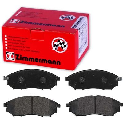 Zimmermann Qashqai Schijfremblokken met Slijtage-indicator - Remsysteem Zimmermann Qashqai Schijfremblokken met Slijtage-indicator - Remsysteem