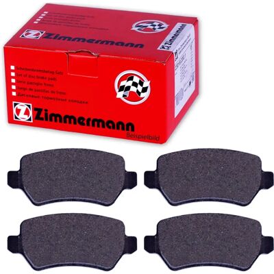 Zimmermann Brake Pads - Rear Disc Brake - Hyundai Kia Ssangyong Zimmermann Brake Pads - Rear Disc Brake - Hyundai Kia Ssangyong