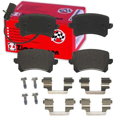 Zimmermann Brake Pads Set - Compatible for Audi Q3 - Long Lasting & Perfect Fit Zimmermann Brake Pads Set - Compatible for Audi Q3 - Long Lasting & Perfect Fit