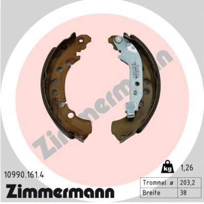 ZIMMERMANN 10990.161.4 Pinza freno - Sistema frenante ZIMMERMANN 10990.161.4 Pinza freno - Sistema frenante