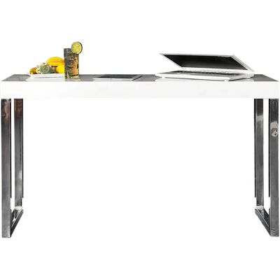 Invicta Weißer Schreibtisch - Modernes MDF-Tisch - 120x75x40cm Invicta Weißer Schreibtisch - Modernes MDF-Tisch - 120x75x40cm