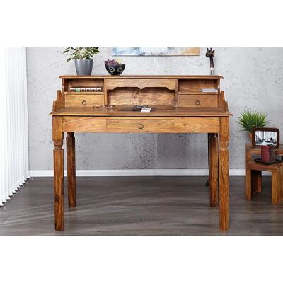 Invicta Makassar Sekretariat - Rustykalne Sheesham - 115x55x100cm Invicta Makassar Sekretariat - Rustykalne Sheesham - 115x55x100cm