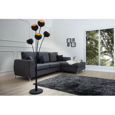 Invicta - Magma - Zwart - Goud - Staande lamp Invicta - Magma - Zwart - Goud - Staande lamp