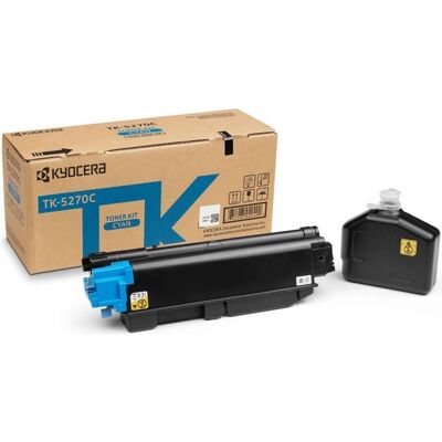 Toner albastru Kyocera TK-5270C - Accesorii pentru imprimantă Toner albastru Kyocera TK-5270C - Accesorii pentru imprimantă