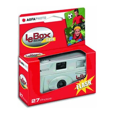 Agfaphoto LeBox Flash Einwegkamera - 27 Aufnahmen Agfaphoto LeBox Flash Einwegkamera - 27 Aufnahmen