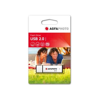 Clé USB AgfaPhoto 16 Go - Blanc Clé USB AgfaPhoto 16 Go - Blanc