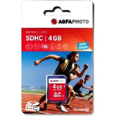 AgfaPhoto 4GB SDHC Karte Class 10 AgfaPhoto 4GB SDHC Karte Class 10
