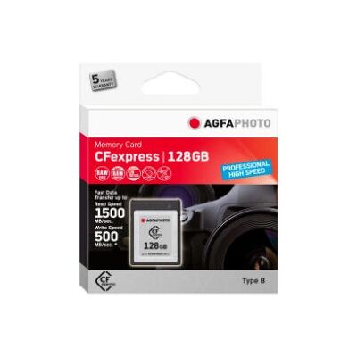 AgfaPhoto CFexpress 128GB Profi-Speicherkarte - Speicherkarten AgfaPhoto CFexpress 128GB Profi-Speicherkarte - Speicherkarten