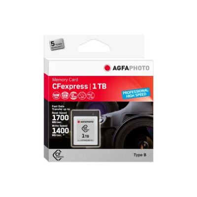 AgfaPhoto CFexpress Professional 1 TB - Hochgeschwindigkeits Speicherkarte AgfaPhoto CFexpress Professional 1 TB - Hochgeschwindigkeits Speicherkarte