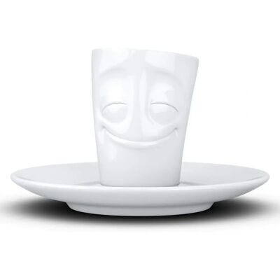 FIFTYEIGHT PRODUCTS T02.12.01 - Tasse à espresso avec soucoupe - Publicité FIFTYEIGHT PRODUCTS T02.12.01 - Tasse à espresso avec soucoupe - Publicité