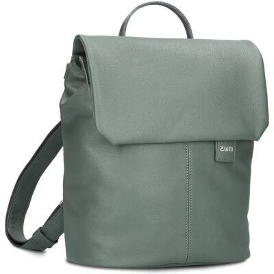 Deux sacs à main Mademoiselle - vert - sac à dos unisexe 29cm - Publicité Deux sacs à main Mademoiselle - vert - sac à dos unisexe 29cm - Publicité