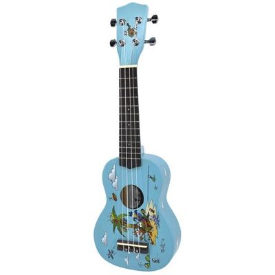 Voggenreiter Voggy's Voggys Ukulele - Uke - Bleu - Type de produit - Publicité Voggenreiter Voggy's Voggys Ukulele - Uke - Bleu - Type de produit - Publicité