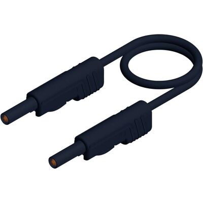 Hirschmann MLB 50/1 V sw Contact-Protected Test Lead - Test & Measurement Cables Hirschmann MLB 50/1 V sw Contact-Protected Test Lead - Test & Measurement Cables