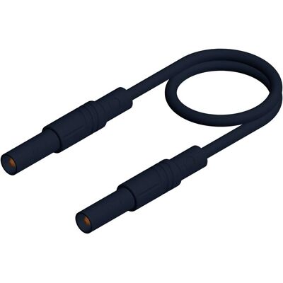 Hirschmann Test & Measurement Kabel - 50/2,5, schwarz, 0,5m, Testleitung Hirschmann Test & Measurement Kabel - 50/2,5, schwarz, 0,5m, Testleitung
