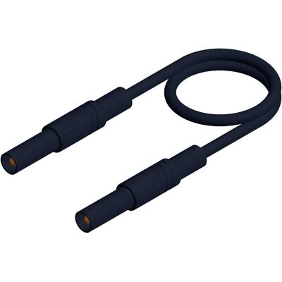 Hirschmann Test & Measurement Cable - 4 mm Safety Banana - 1m Hirschmann Test & Measurement Cable - 4 mm Safety Banana - 1m