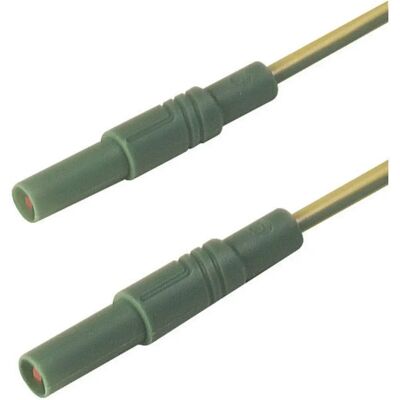 Hirschmann Test & Messkabel - 2m, 4mm, 1000V, Grün/Gelb Hirschmann Test & Messkabel - 2m, 4mm, 1000V, Grün/Gelb