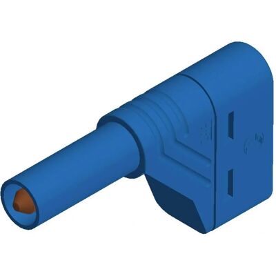 SKS Hirschmann - Angled Safety Blade Plug - Electrical Connector SKS Hirschmann - Angled Safety Blade Plug - Electrical Connector