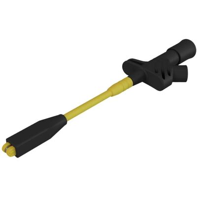 SKS Hirschmann KLEPS 2800 Pince de Sécurité - 4mm Laiton, 20A, 1000V - Publicité SKS Hirschmann KLEPS 2800 Pince de Sécurité - 4mm Laiton, 20A, 1000V - Publicité