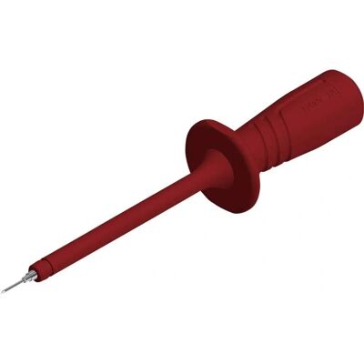 Sikkerhedstestsonde SKS Hirschmann - Isoleret kontakt 4mm - Rød Sikkerhedstestsonde SKS Hirschmann - Isoleret kontakt 4mm - Rød
