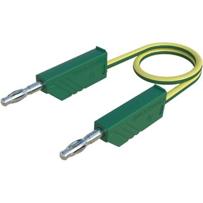 SKS Hirschmann Measurement Cable - 1.5m Yellow-Green - Measurement Cable SKS Hirschmann Measurement Cable - 1.5m Yellow-Green - Measurement Cable