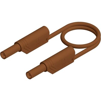 Hirschmann Test & Measurement Kabel 4 mm - Braun - Test & Messkabel Hirschmann Test & Measurement Kabel 4 mm - Braun - Test & Messkabel