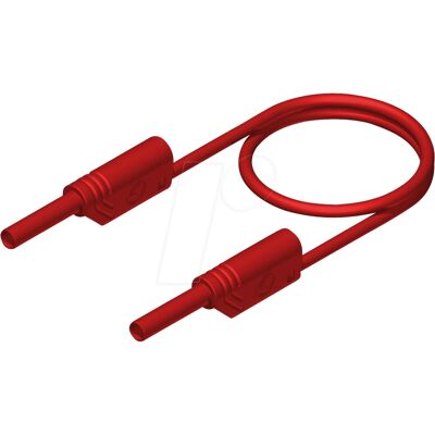 Hirschmann Sicherheits-Test- & Messkabel 2 mm Rot - CAT III Hirschmann Sicherheits-Test- & Messkabel 2 mm Rot - CAT III