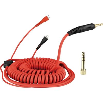 Câble pour casque Zomo DeLuxe - Rouge - 3,5 m, 0,55 m, Jack 3,5mm, Série HD 25 Câble pour casque Zomo DeLuxe - Rouge - 3,5 m, 0,55 m, Jack 3,5mm, Série HD 25