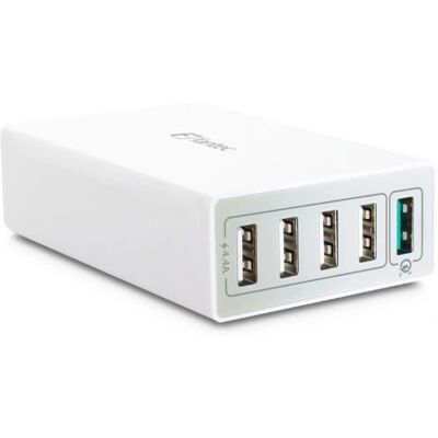 Fantec QC3-A51 Ladegerät mit 40W und 5 USB-Ports - Quick Charge 3.0 Fantec QC3-A51 Ladegerät mit 40W und 5 USB-Ports - Quick Charge 3.0