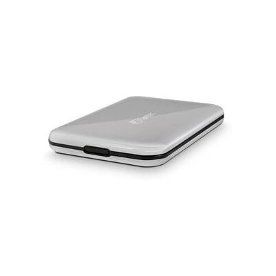 Fantec ALU-25U3 - Externe hardeeschermkast - Zilver Fantec ALU-25U3 - Externe hardeeschermkast - Zilver