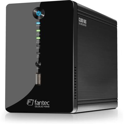 Fantec CL-35B2 - Server NAS - 2 Bay - SATA 3Gb/s - HDD - RAID 0, 1 Fantec CL-35B2 - Server NAS - 2 Bay - SATA 3Gb/s - HDD - RAID 0, 1