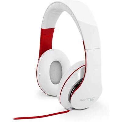 Fantec SHP-250AJ Kopfhörer - Over Ear, Rot, 3,5mm Klinke Fantec SHP-250AJ Kopfhörer - Over Ear, Rot, 3,5mm Klinke