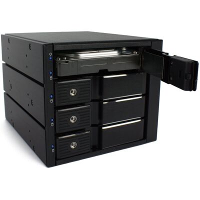 Fantec BP-SA3141 HDD- och RAID-kapsling - 3,5" Svart Fantec BP-SA3141 HDD- och RAID-kapsling - 3,5" Svart