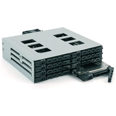 Fantec MR-SA1082 - Boîtier RAID interne - 2,5" SSD + HDD - Noir - Publicité Fantec MR-SA1082 - Boîtier RAID interne - 2,5" SSD + HDD - Noir - Publicité